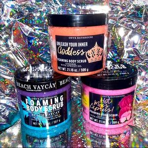 Onyx Bathhouse Body Scrub Trio